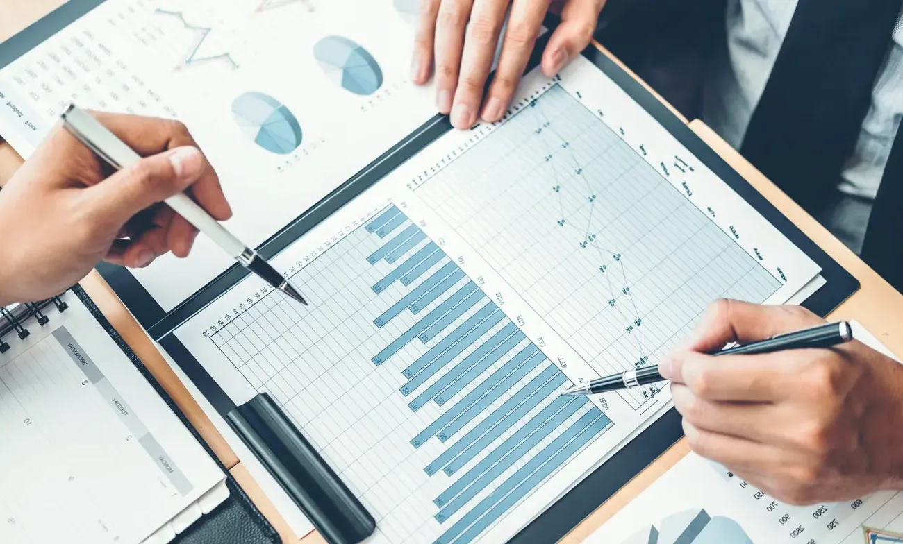 business charts and graphs